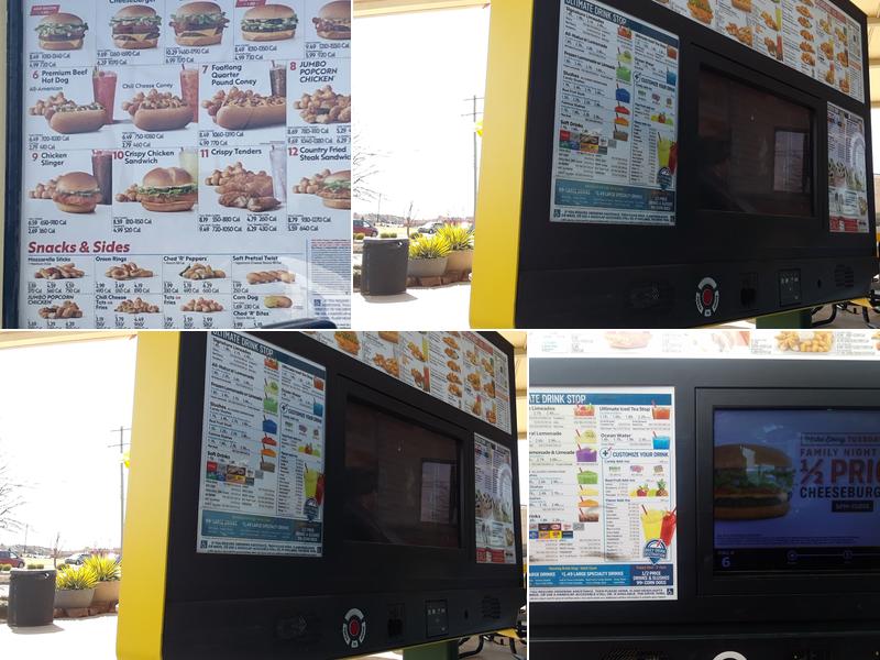 Sonic Drive-In Menu
