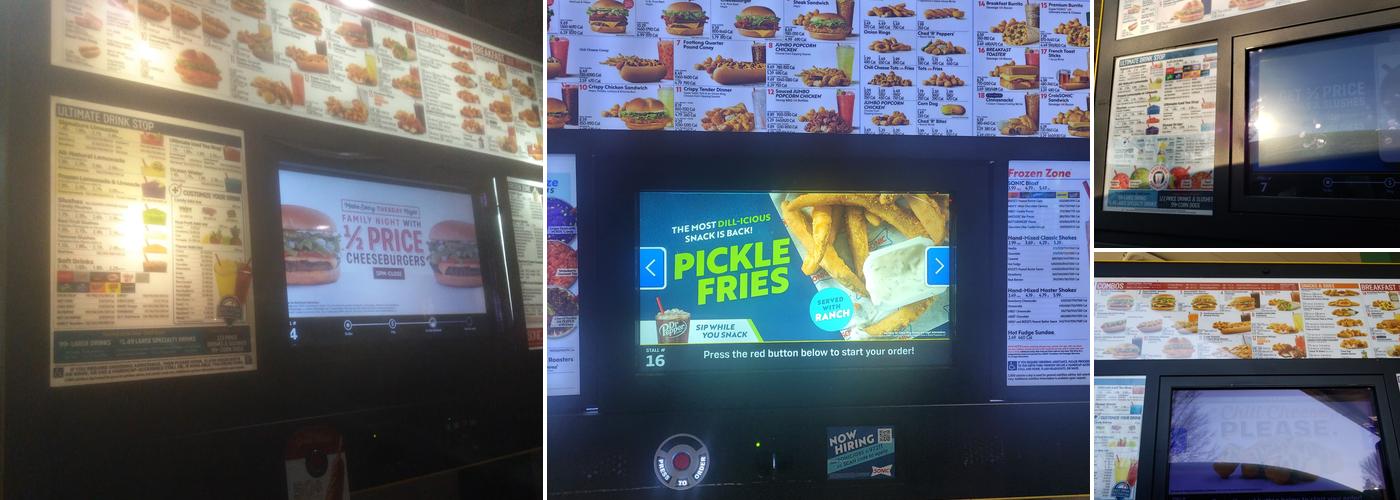 Sonic Drive-In Menu