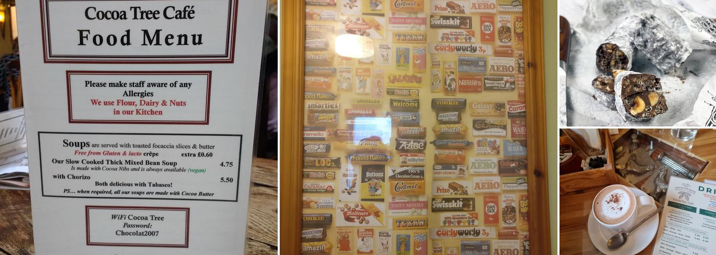 The Cocoa Tree Shop Menu