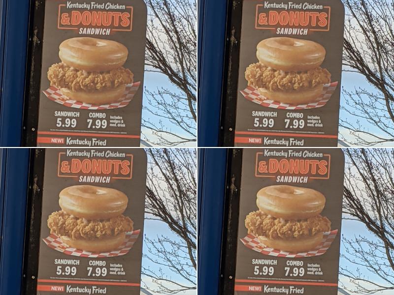 KFC Menu