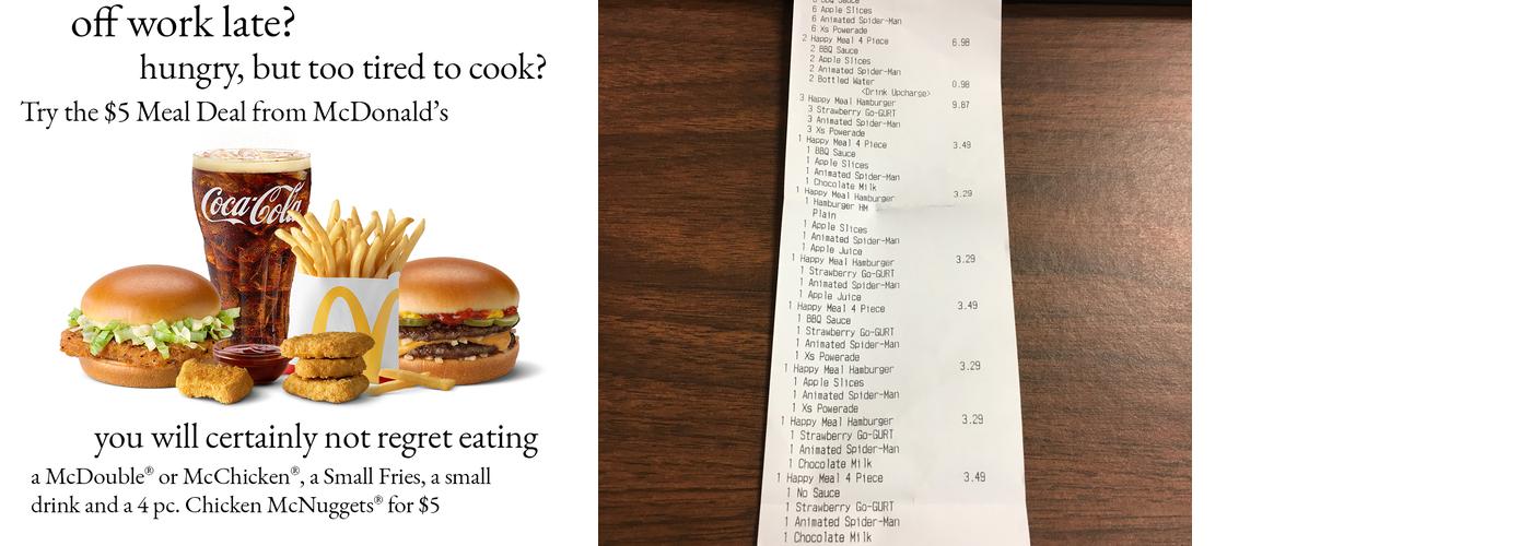 McDonald's Menu