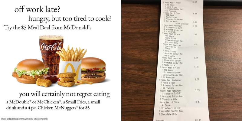McDonald's Menu