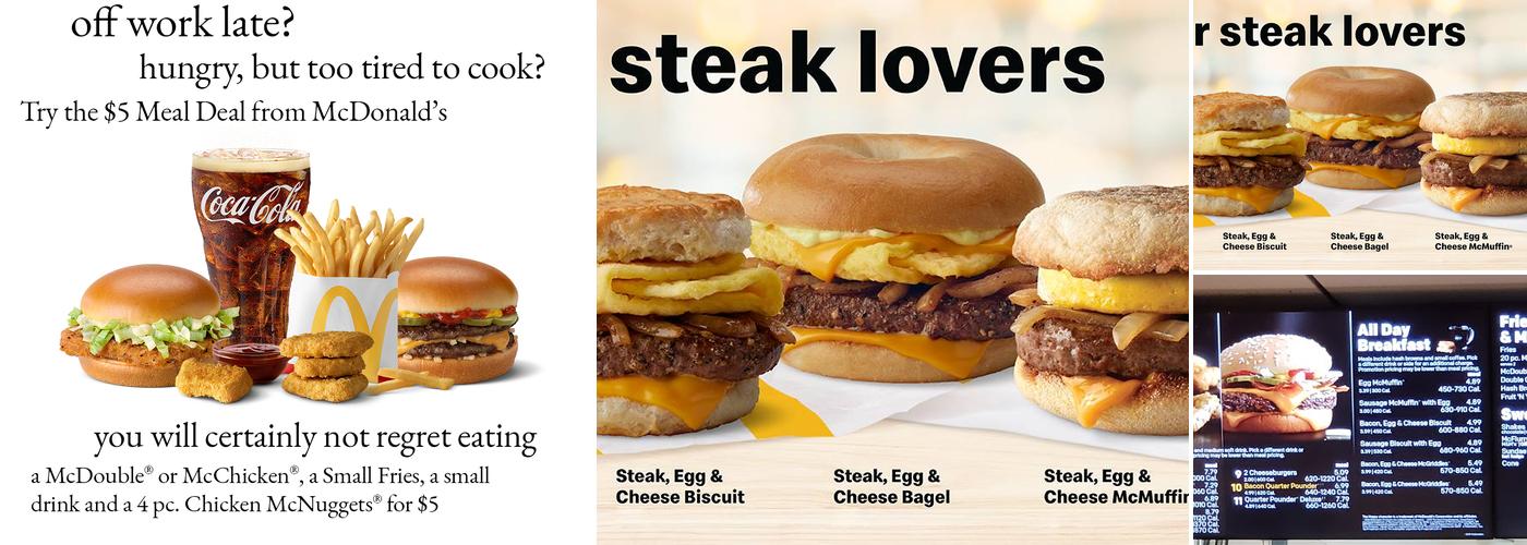 McDonald's Menu