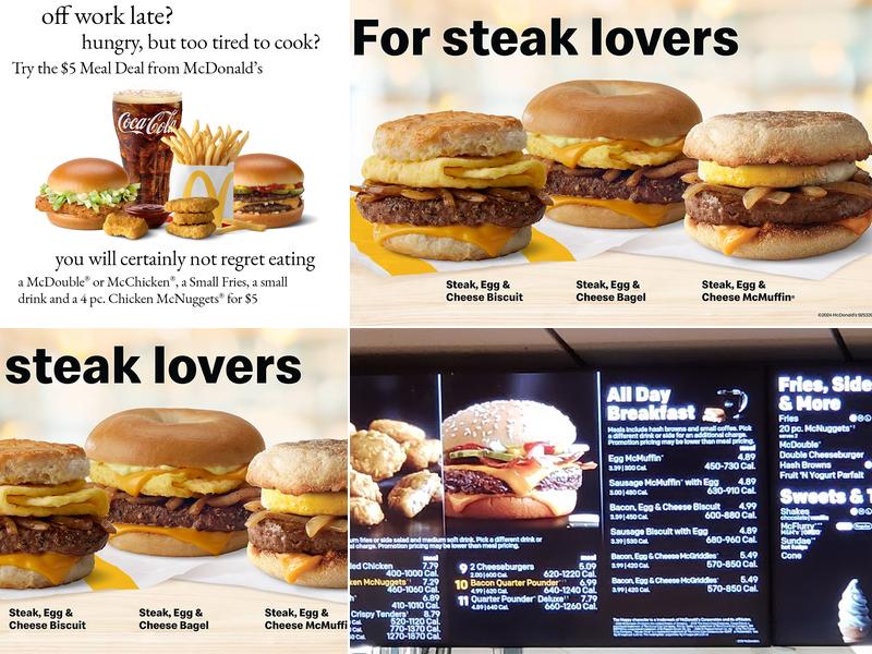 McDonald's Menu