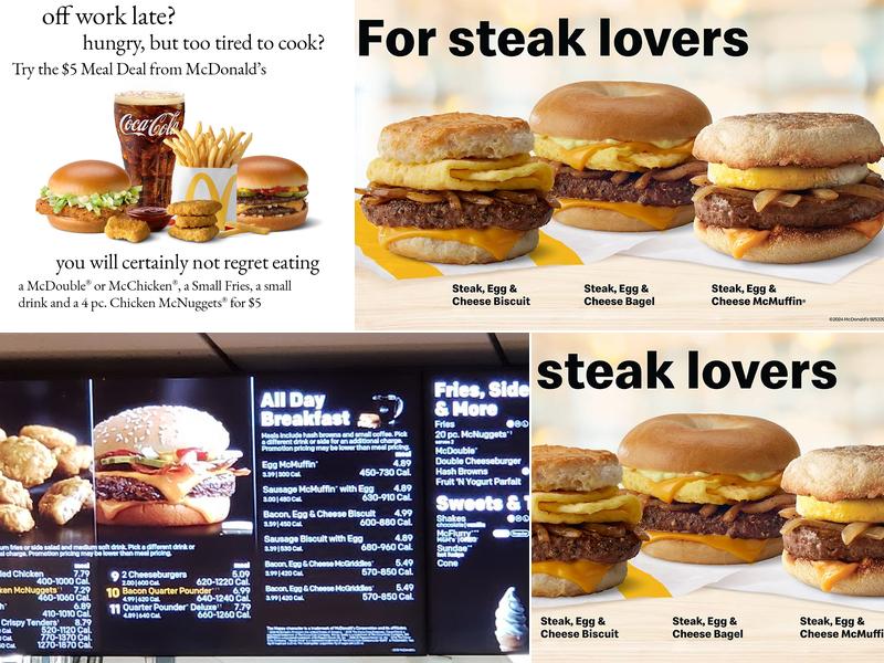 McDonald's Menu
