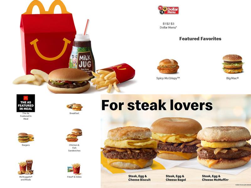 McDonald's Menu
