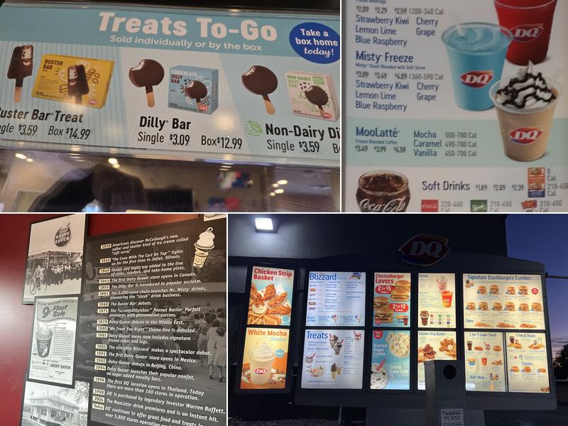 Dairy Queen Grill & Chill Menu