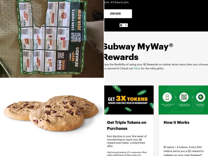 Subway Menu