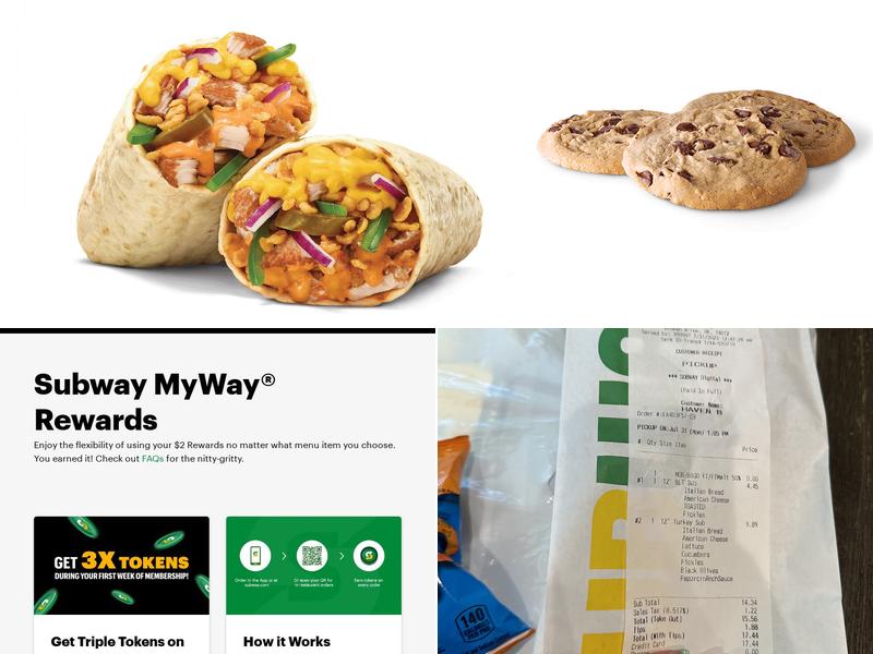 Subway Menu