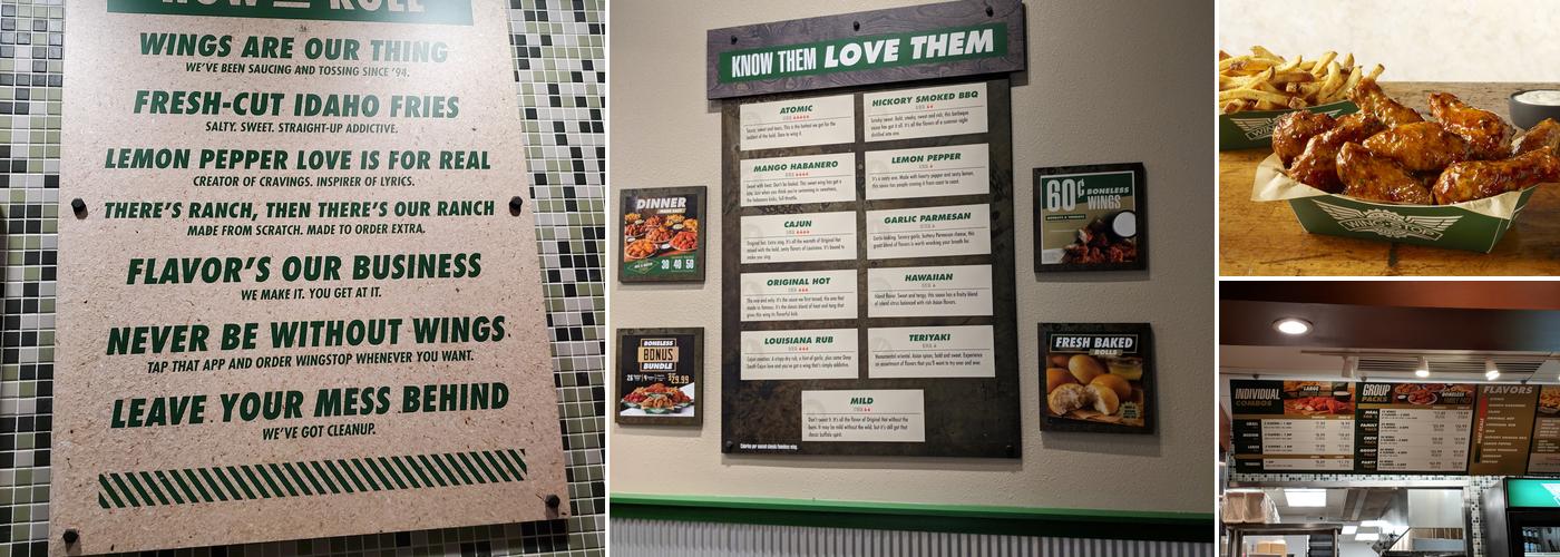 Wingstop Menu