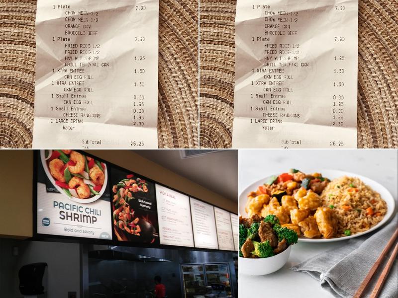 Panda Express Menu