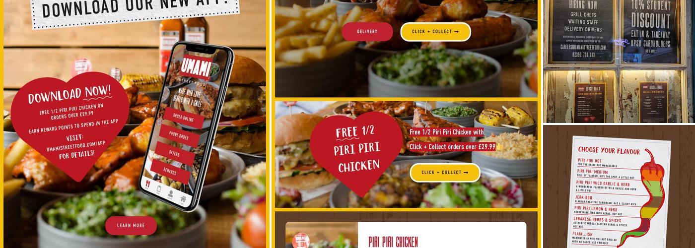 UMAMI Street Food Menu