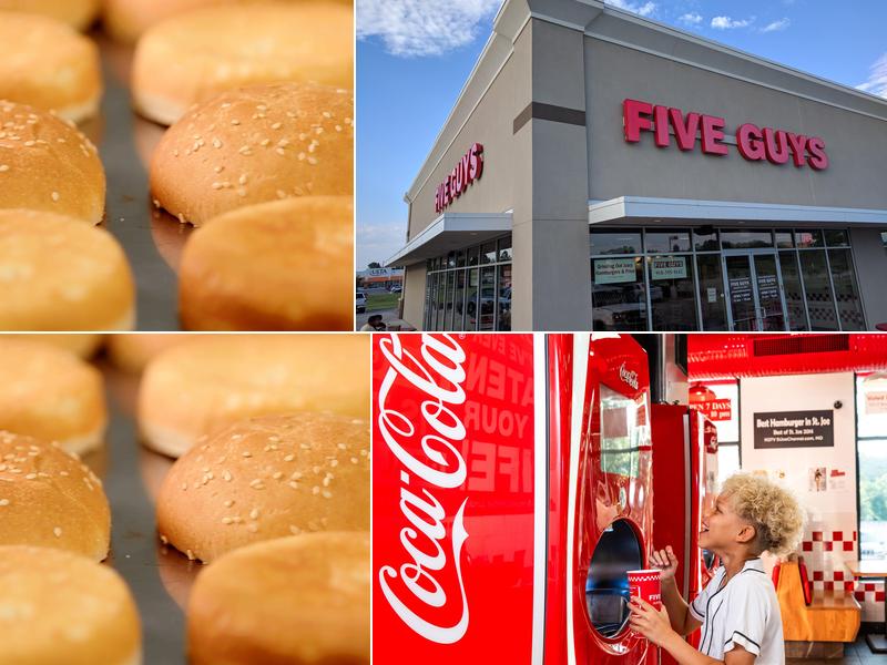 Five Guys 1442 E Hillside Dr, Broken Arrow