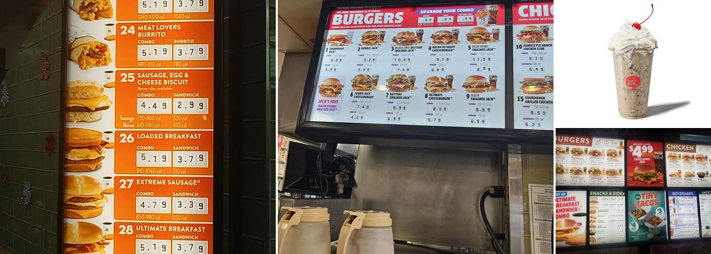Jack In The Box Menu