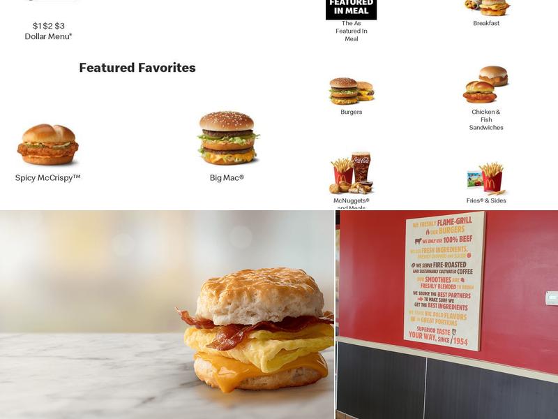 McDonald's Menu