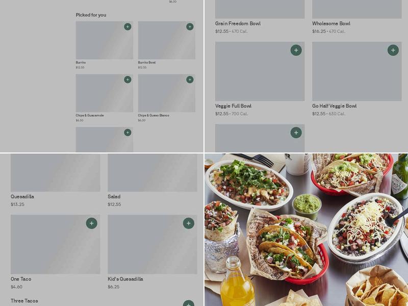 Chipotle Mexican Grill Menu