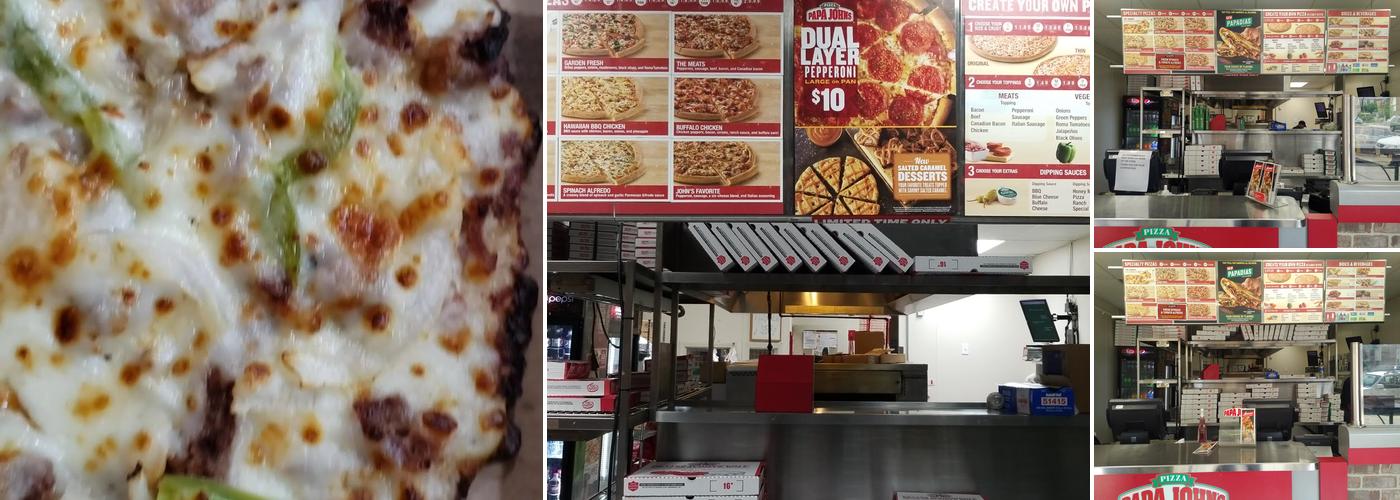 Papa Johns Pizza Menu