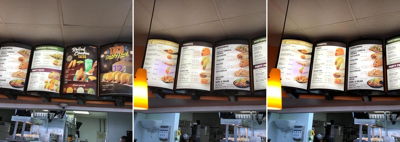 Taco Bell Menu