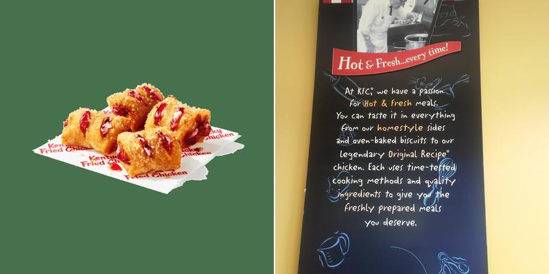 KFC Menu