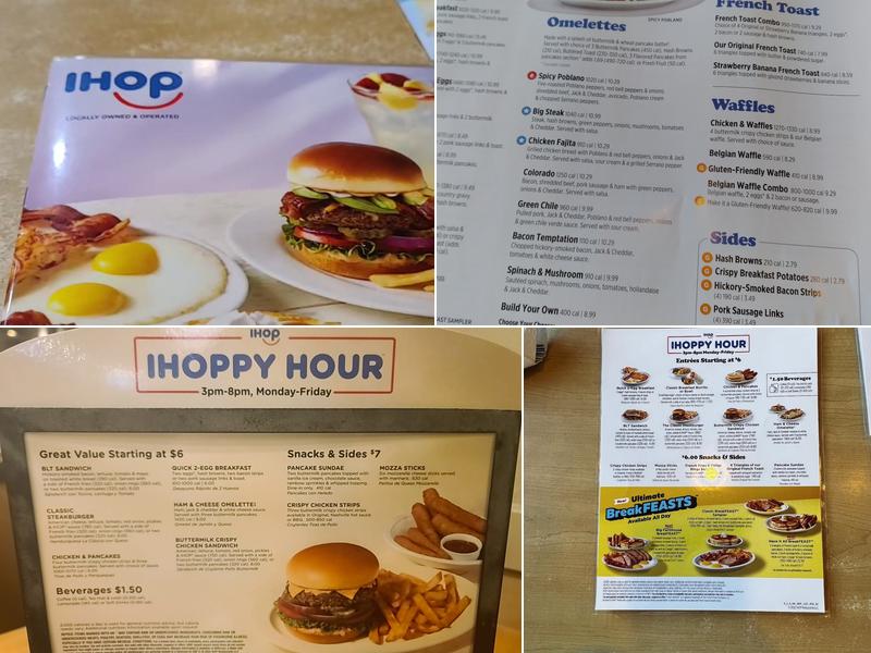 IHOP Menu