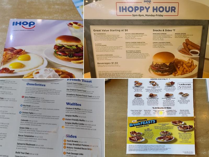 IHOP Menu