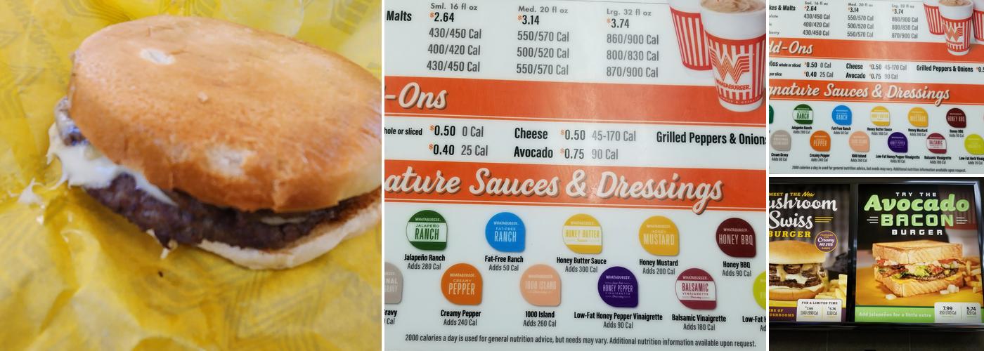 Whataburger Menu