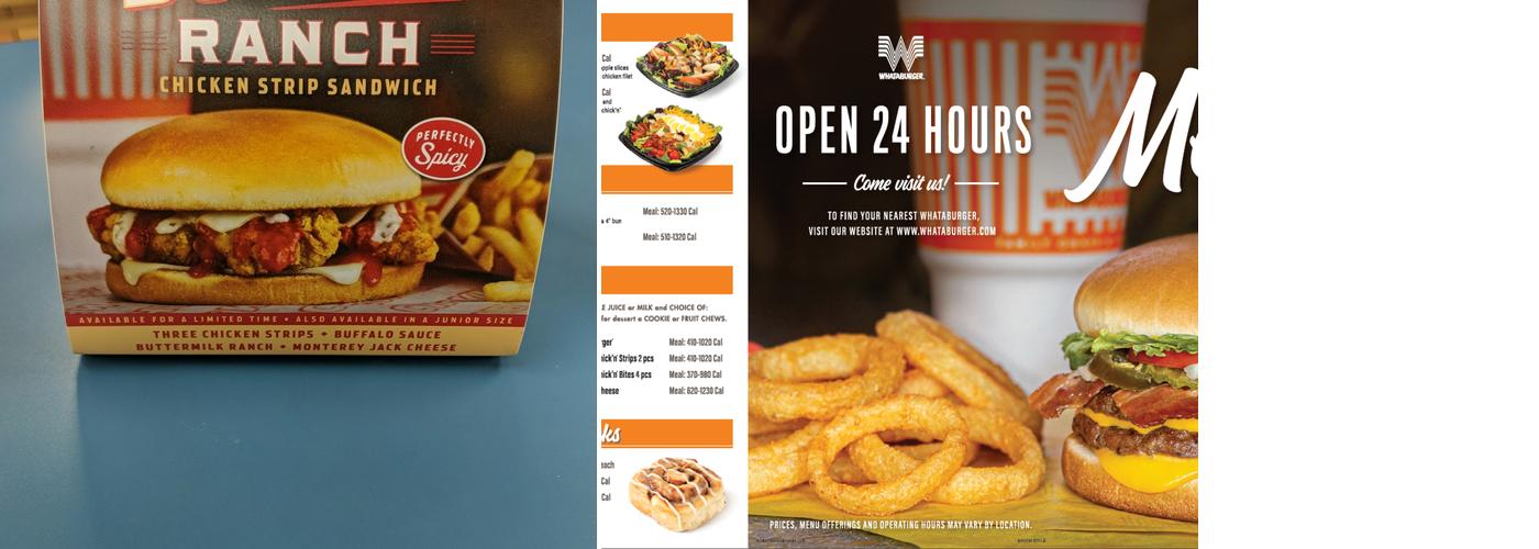 Whataburger Menu
