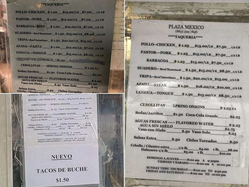 Plaza Mexico, Winter Haven Menu, Reviews (190), Photos (55