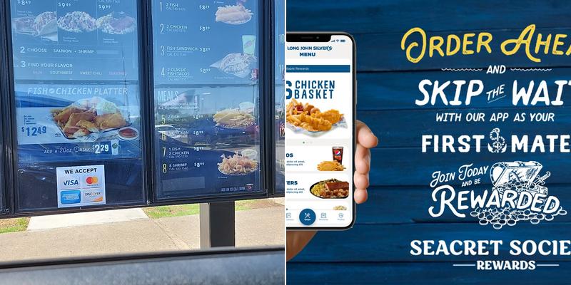 Long John Silver's Menu