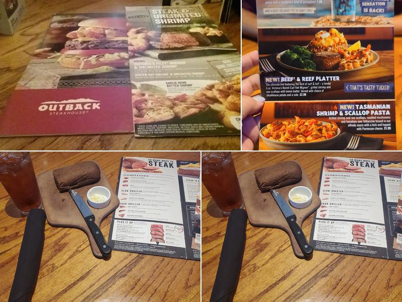 Outback Steakhouse Menu