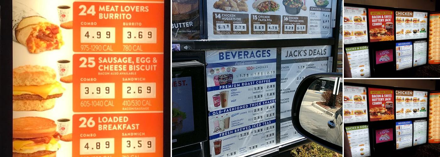 Jack In The Box Menu