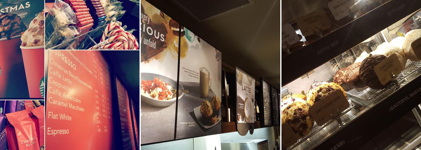 Starbucks Coffee Menu