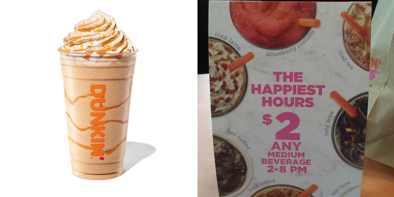 Dunkin' Menu