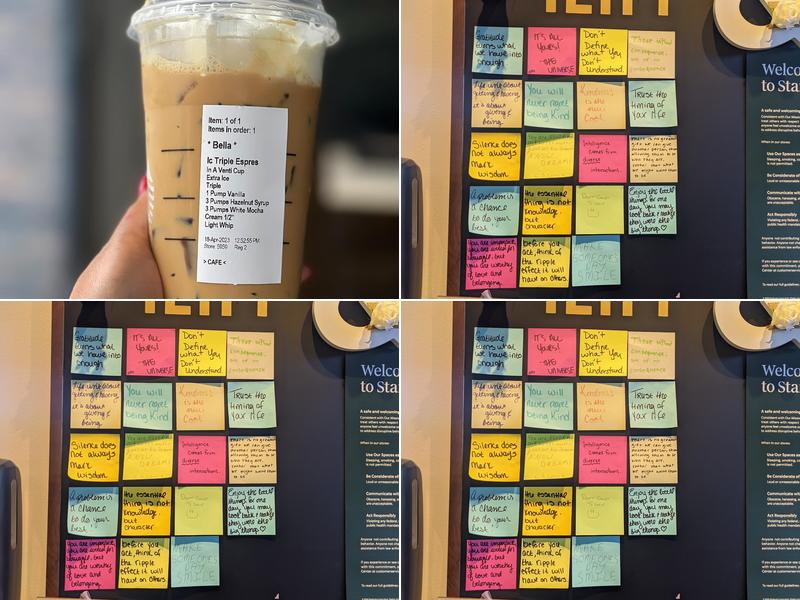 Starbucks Menu