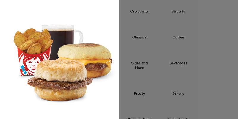 Wendy's Menu