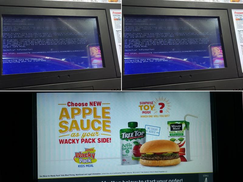 Sonic Drive-In Menu