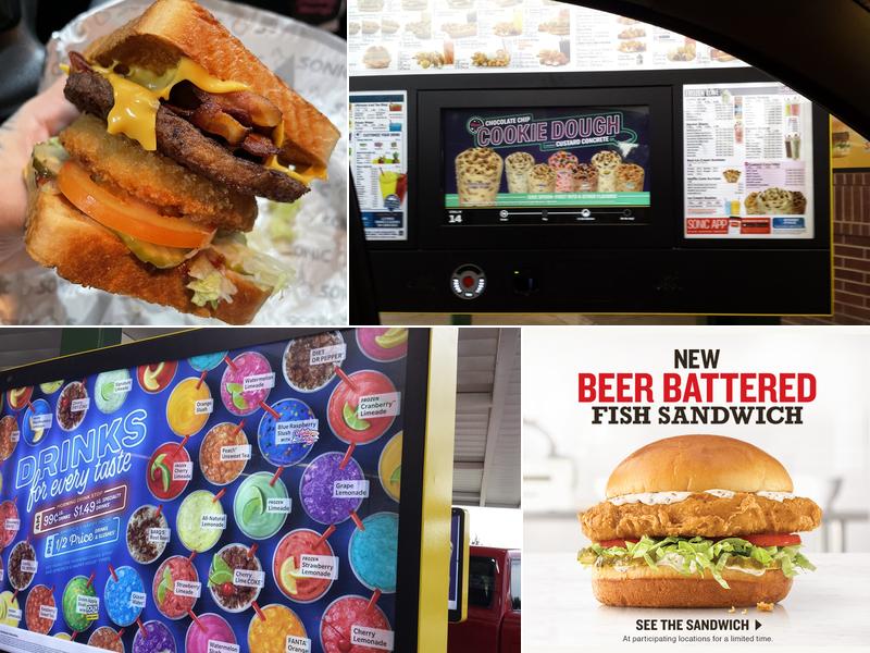 Sonic Drive-In Menu