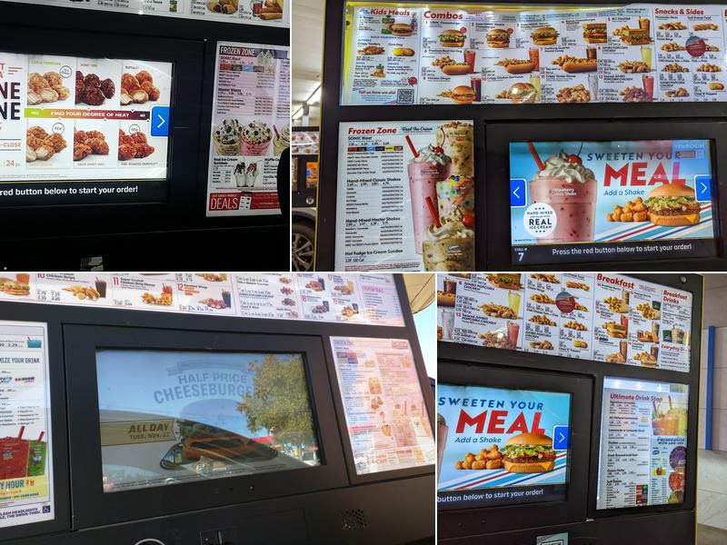 Sonic Drive-In Menu