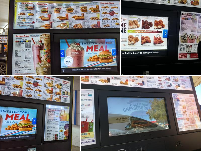 Sonic Drive-In Menu