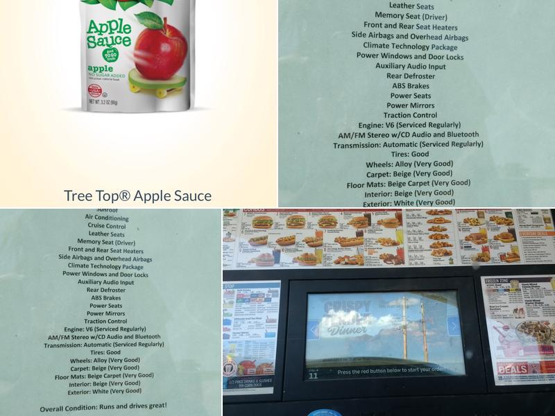 Sonic Drive-In Menu