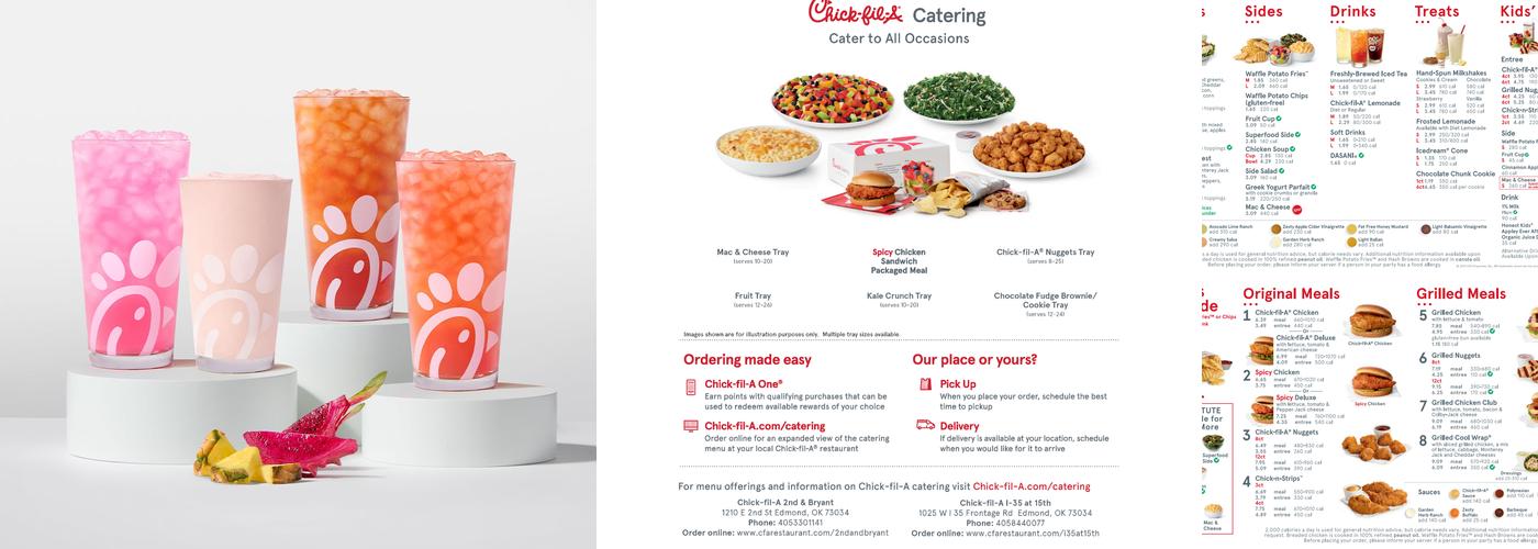 Chick-fil-A Menu