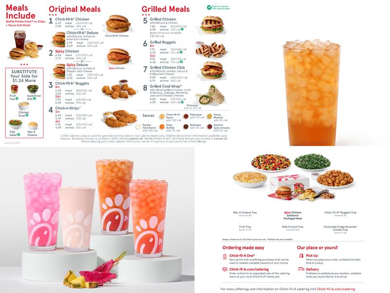 Chick-fil-A Menu