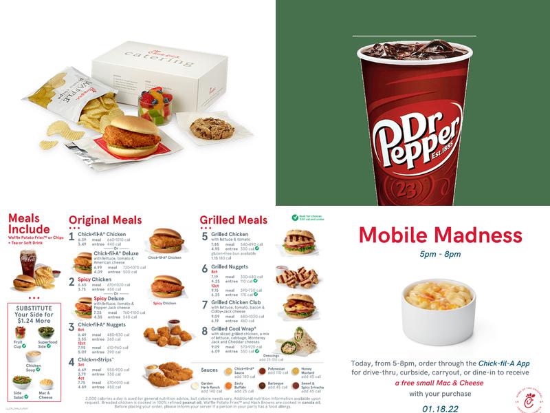 Chick-fil-A Menu