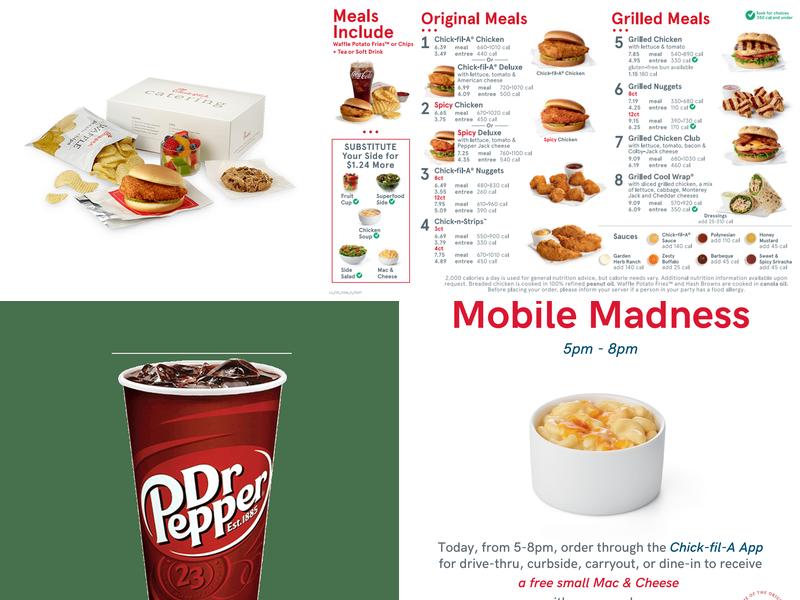 Chick-fil-A Menu