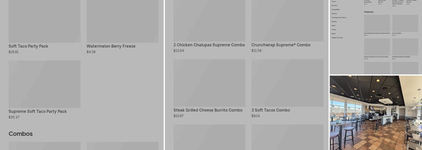 Taco Bell Menu