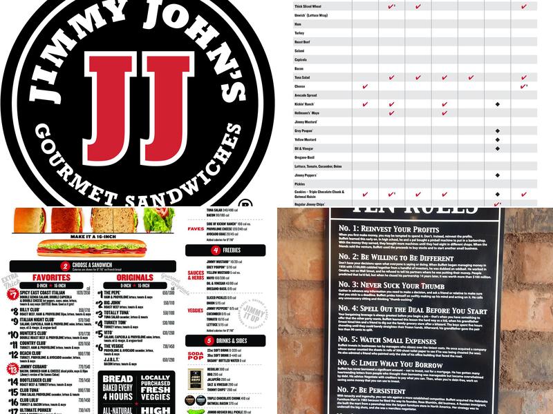 Jimmy John's Menu