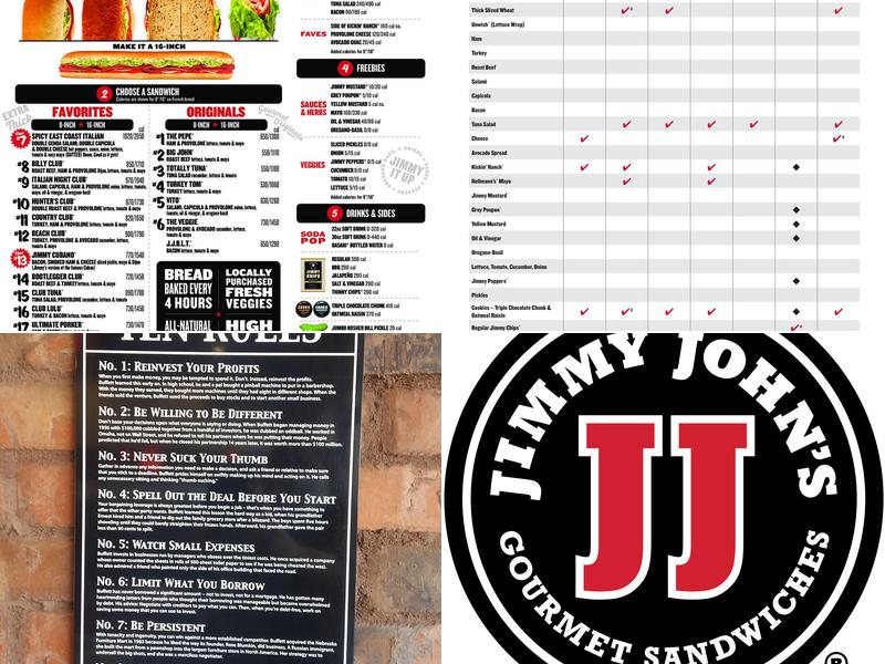 Jimmy John's Menu
