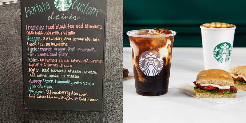 Starbucks Menu