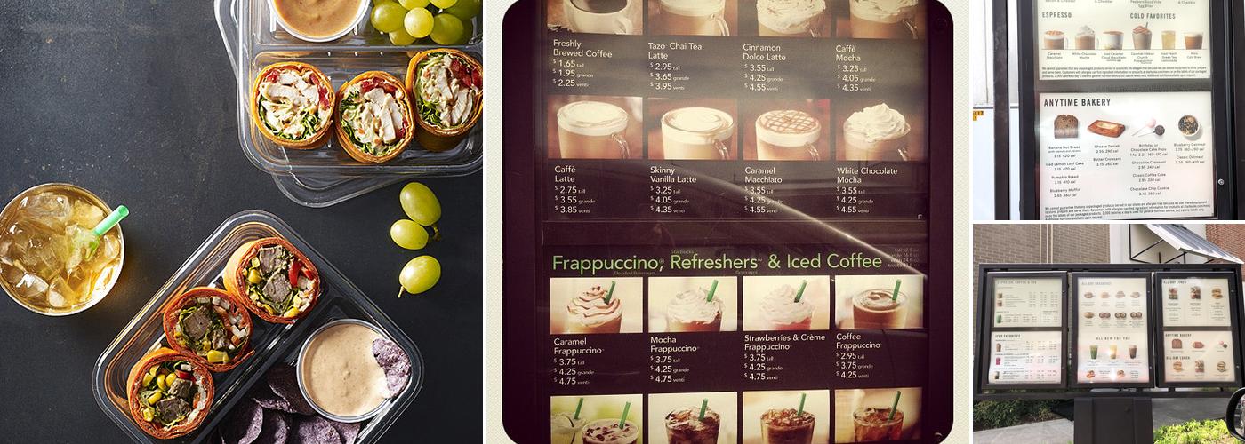Starbucks Coffee Company Menu