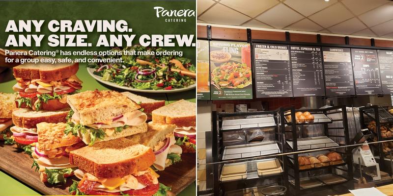 Panera Bread Menu